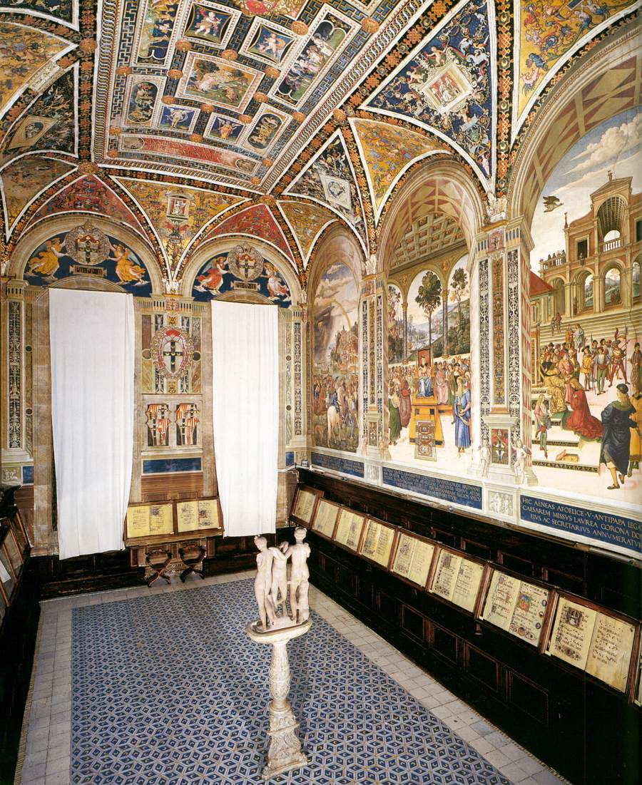 View of the Piccolomini Library