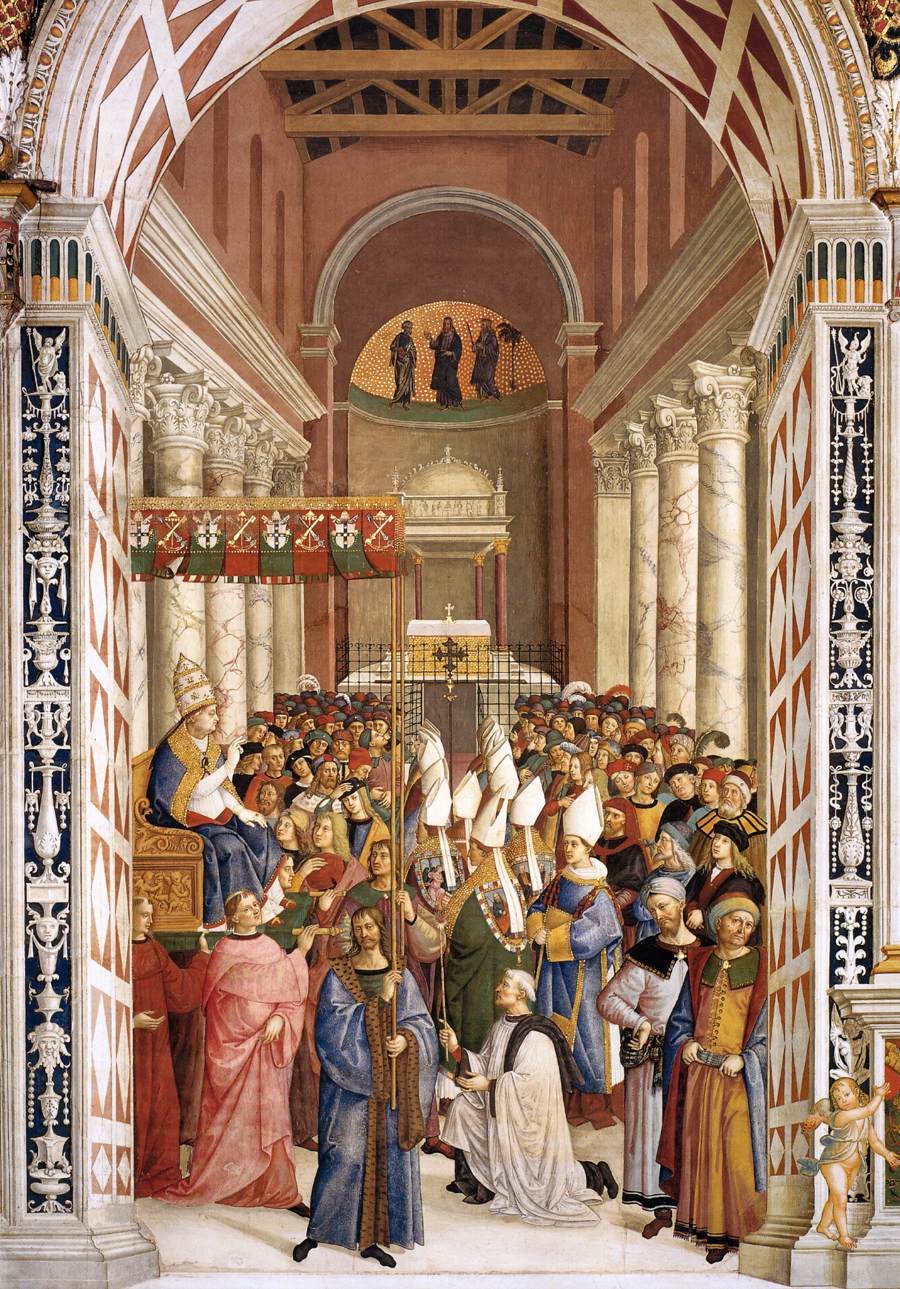 No. 7: The Coronation of Enea Silvio Piccolomini as Pope Pius II