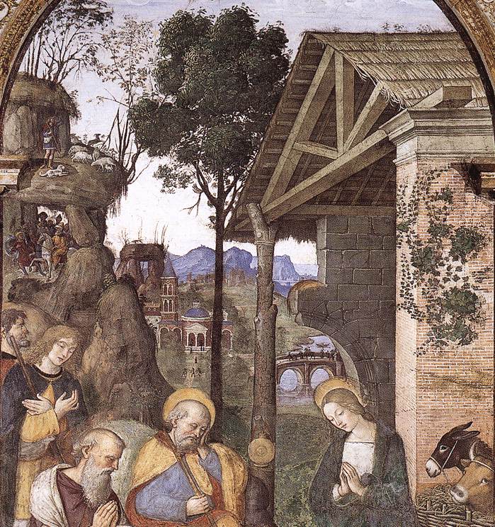 Adoration of the Christ Child (detail)