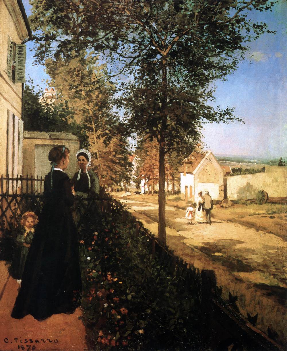 The Road from Versailles at Louveciennes