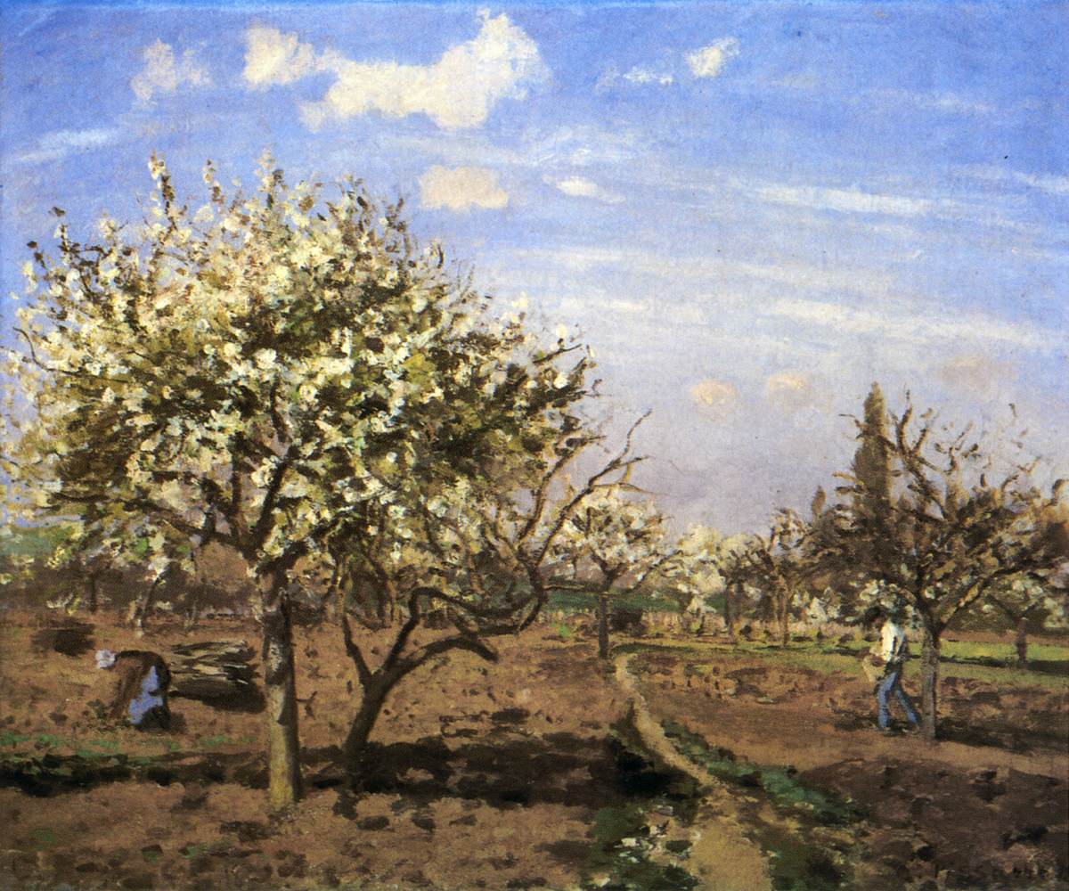 Orchard in Blossom, Louveciennes