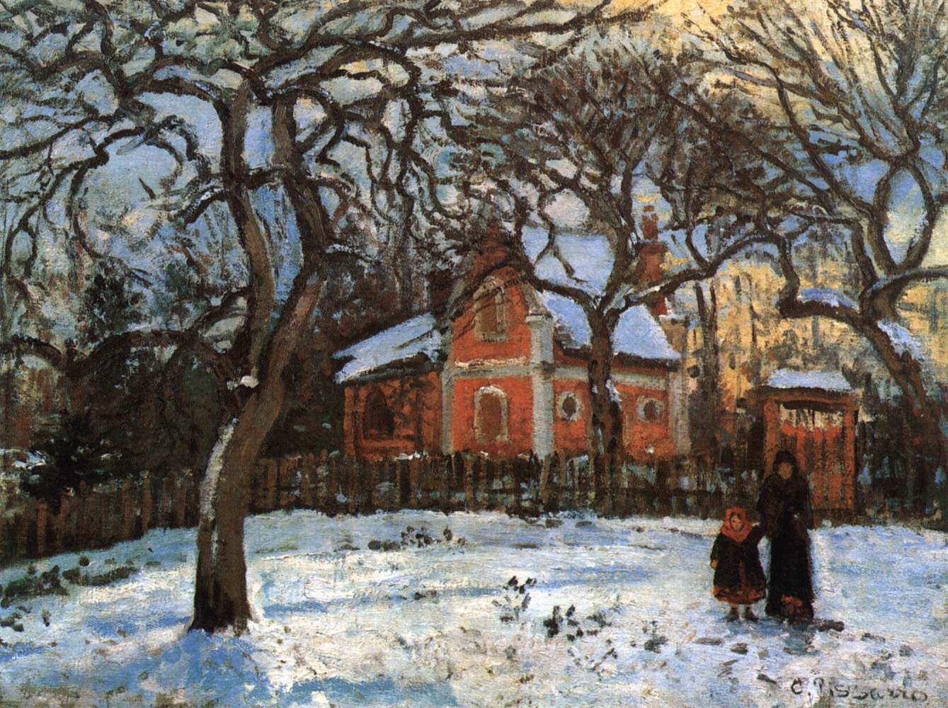 Chestnut Trees at Louveciennes