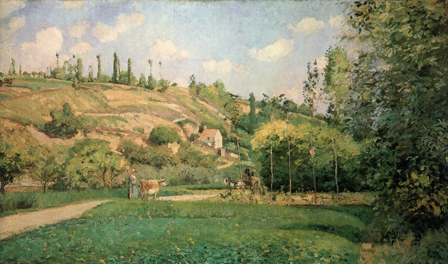 A Cowherd at Pontoise