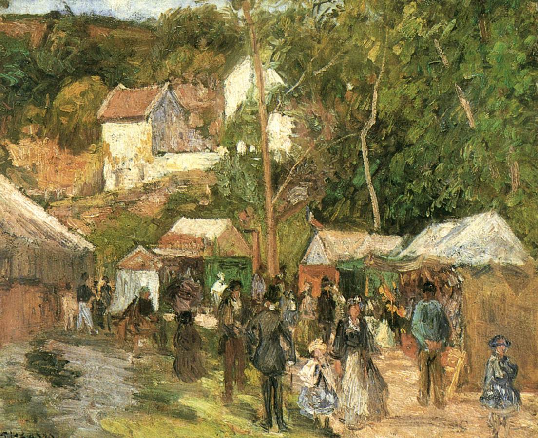 Fair at the Hermitage near Pontoise