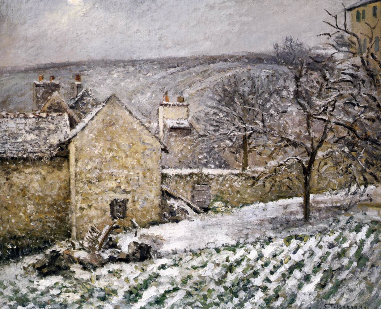 Snow at l'Hermitage, Pontoise