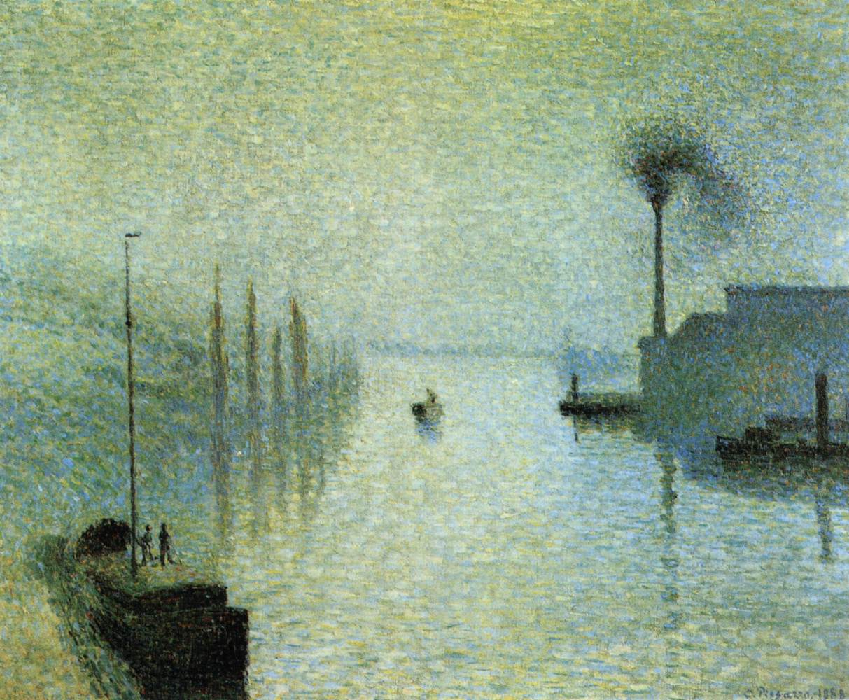 Lacroix Island, Rouen, Effect of Fog