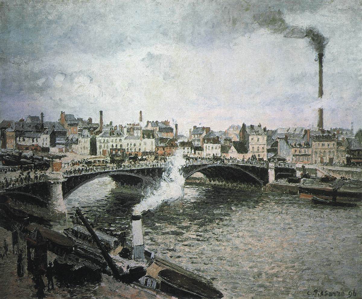 Morning, Overcast Weather, Rouen