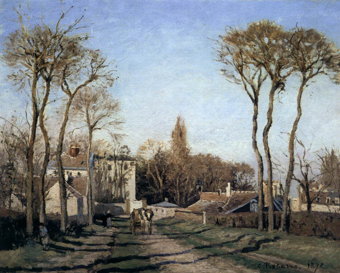 Entrance to the Village of Voisins le Bretonneux