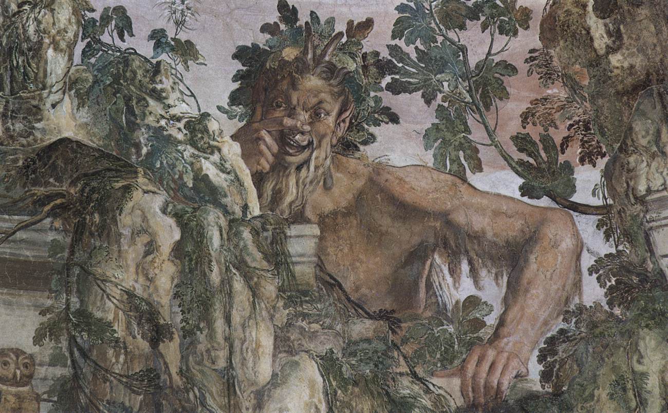 Ceiling fresco (detail)
