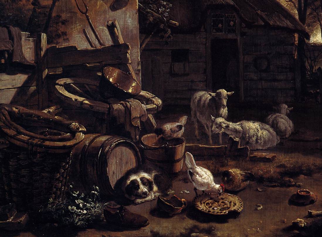 Barnyard Scene (detail)