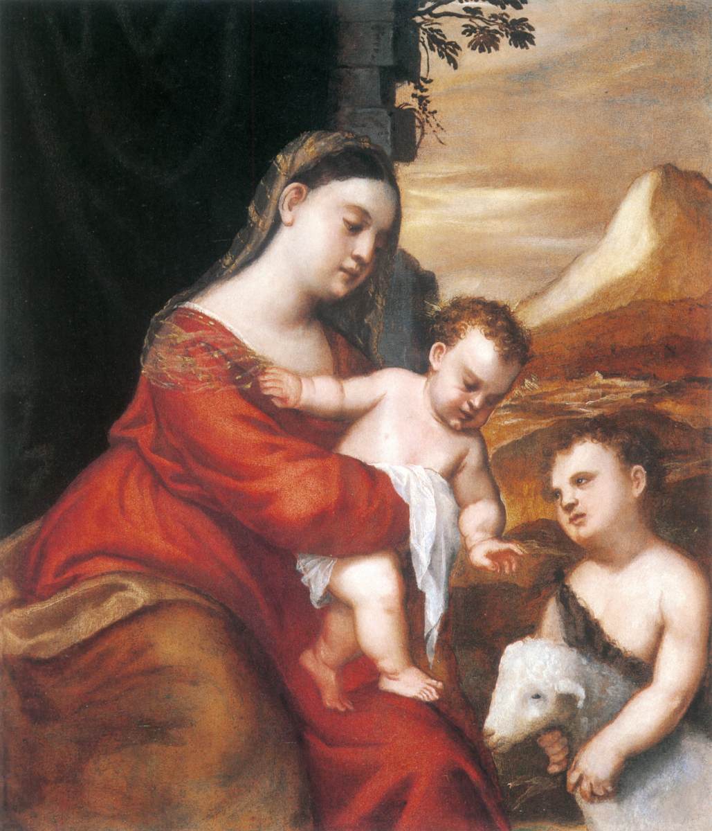 Madonna and Child with the Infant St John the Baptist