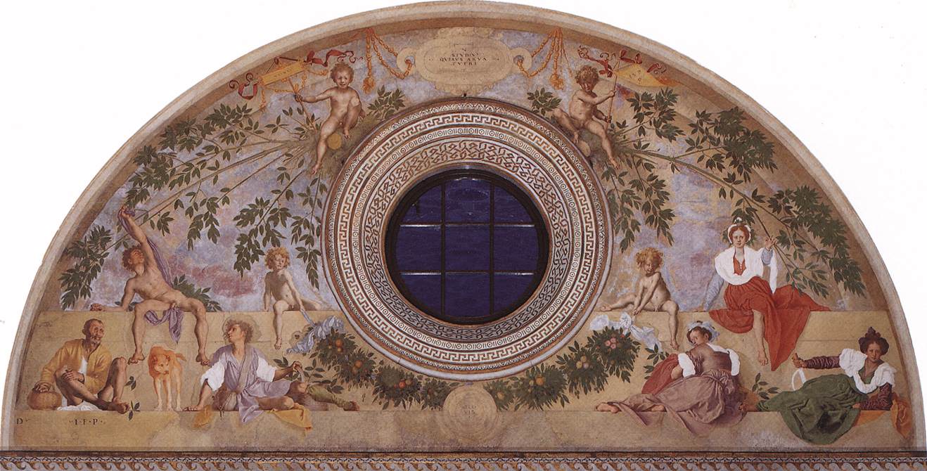 Lunette fresco
