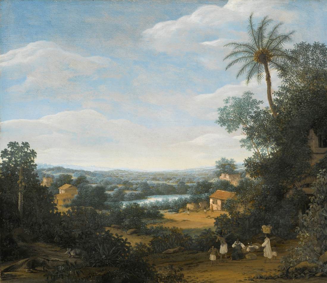 Brazilian Landscape with Labourers