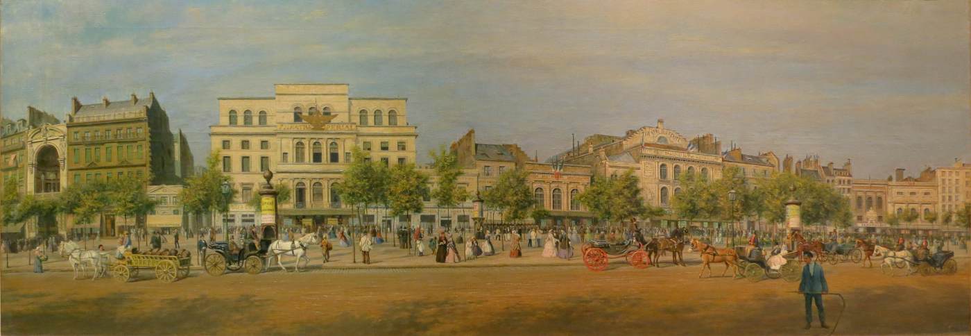 The Boulevard du Temple, Paris