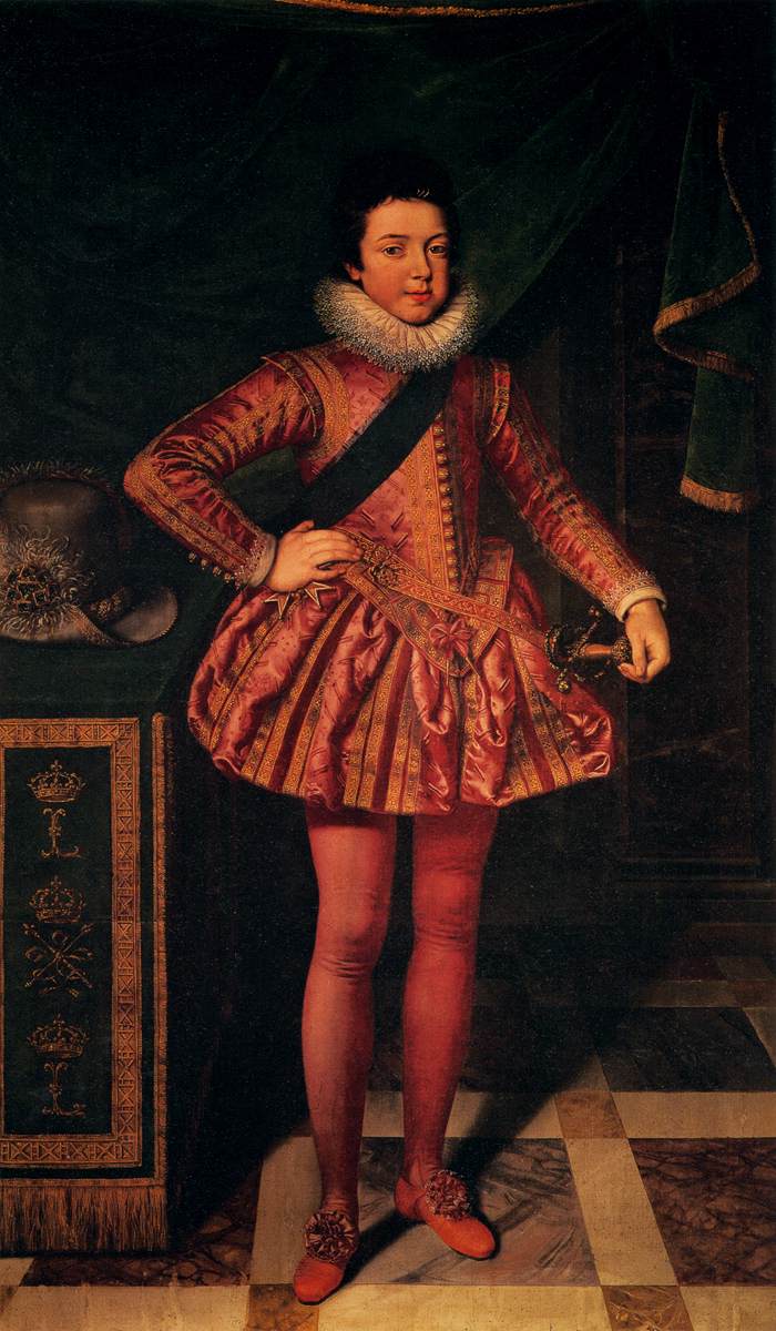 Portrait of Louis XIII of France at Age Ten