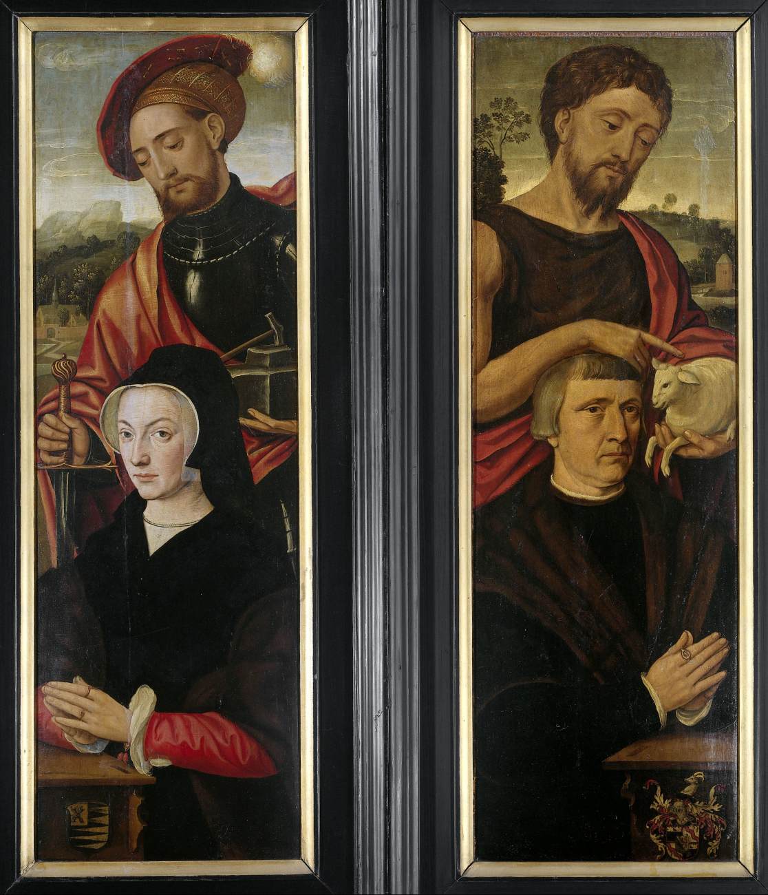 Two Wings of a Triptych