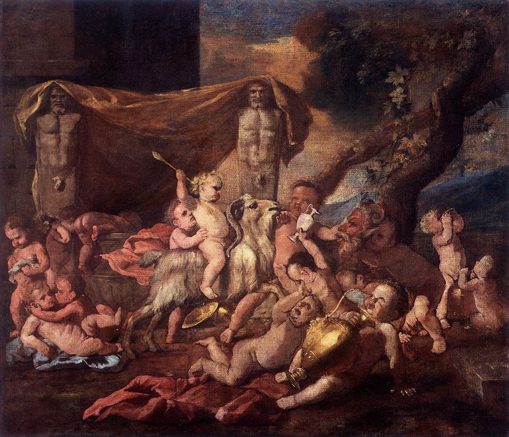 Bacchanal of Putti II