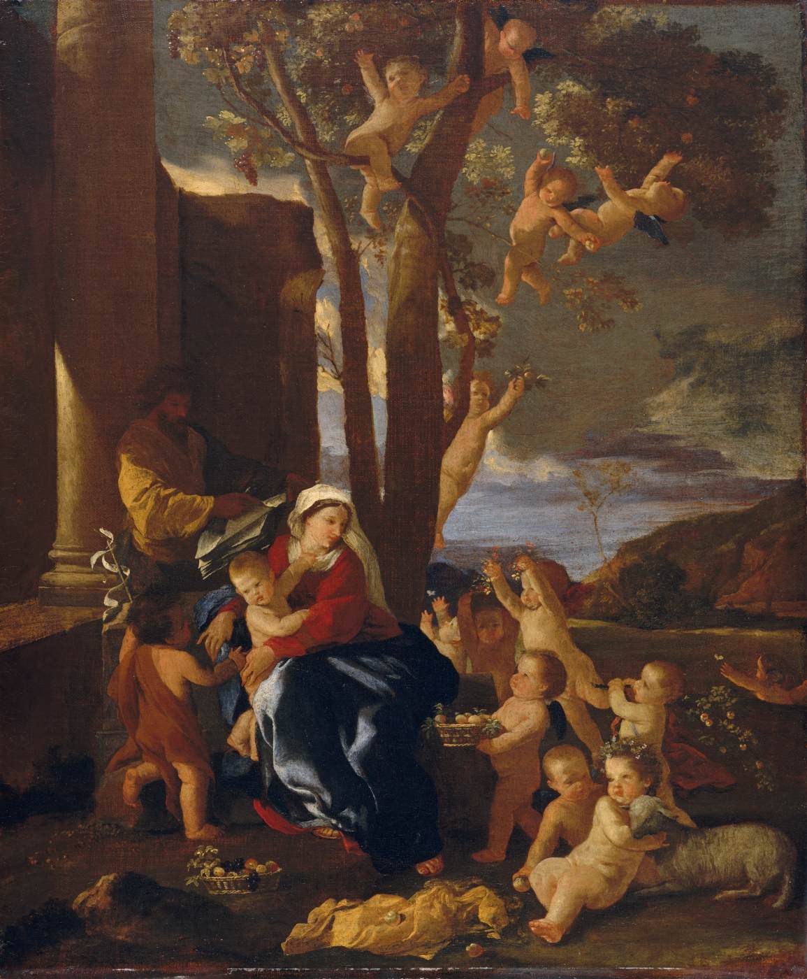 Holy Family with St John the Baptist
