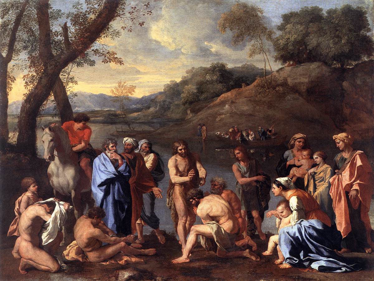 St John the Baptist Baptizes the People