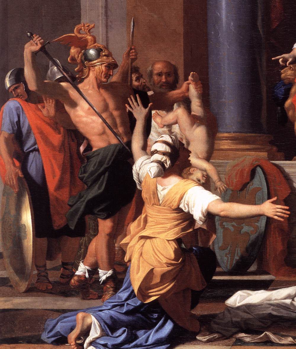 The Judgment of Solomon (detail)