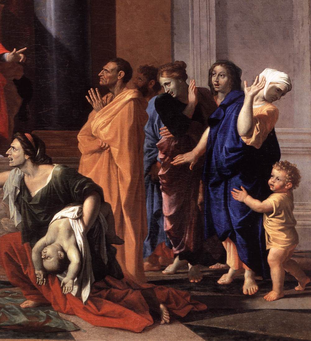 The Judgment of Solomon (detail)