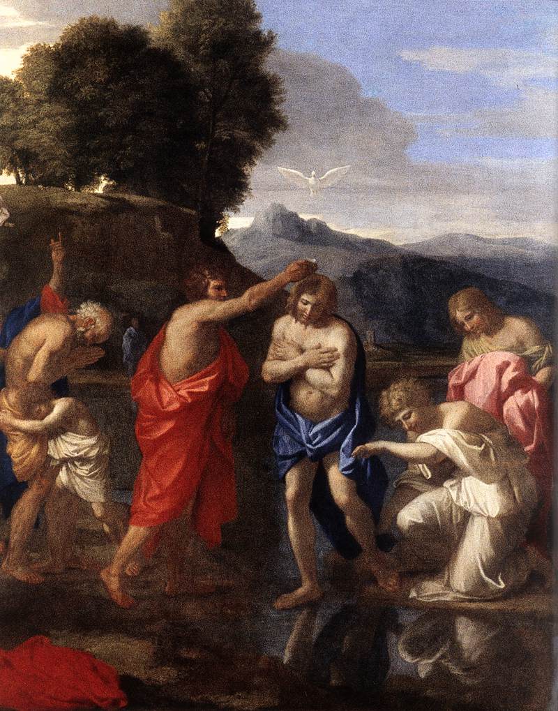 The Seven Sacraments I: Baptism (detail)