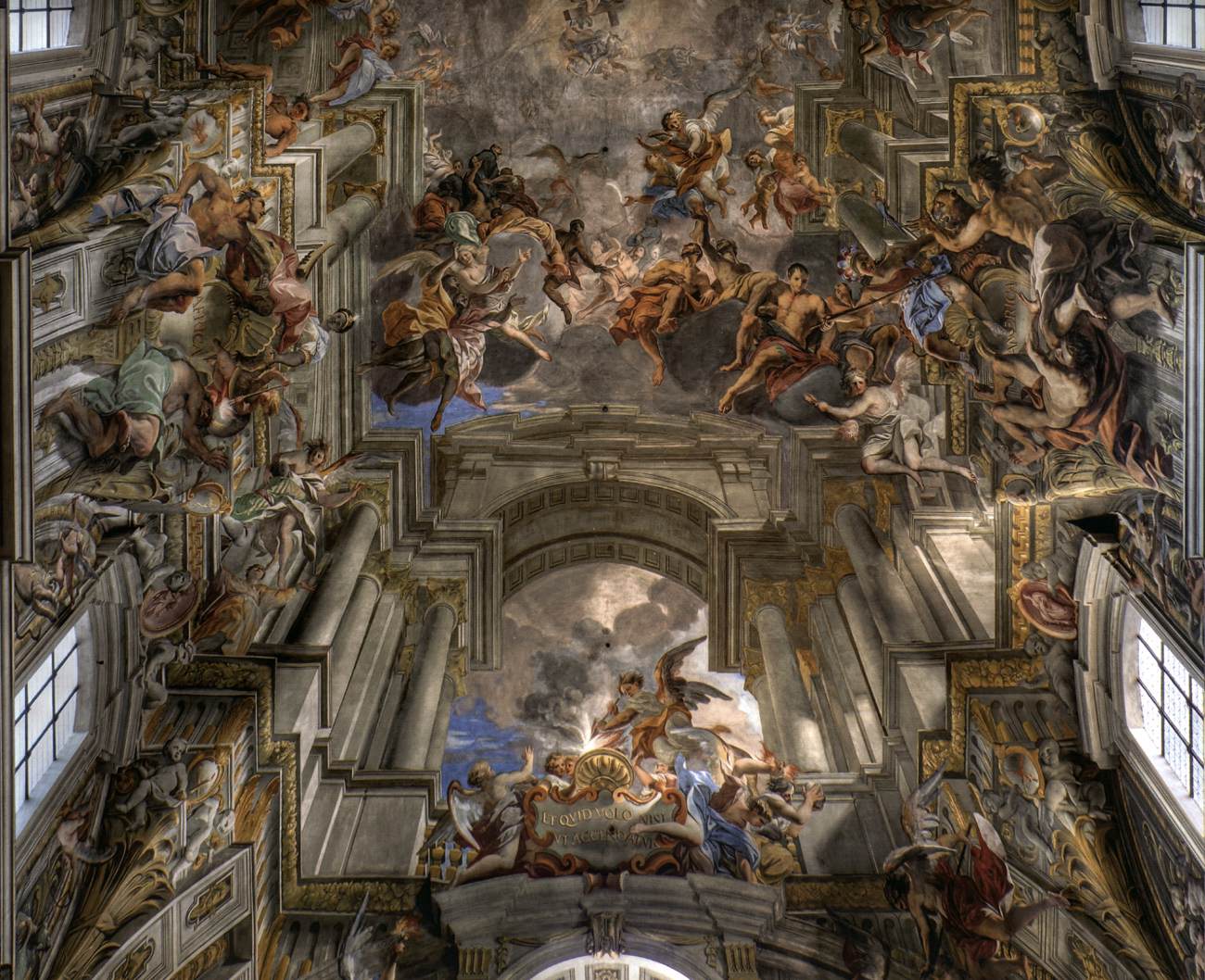 Allegory of the Jesuits' Missionary Work (detail)