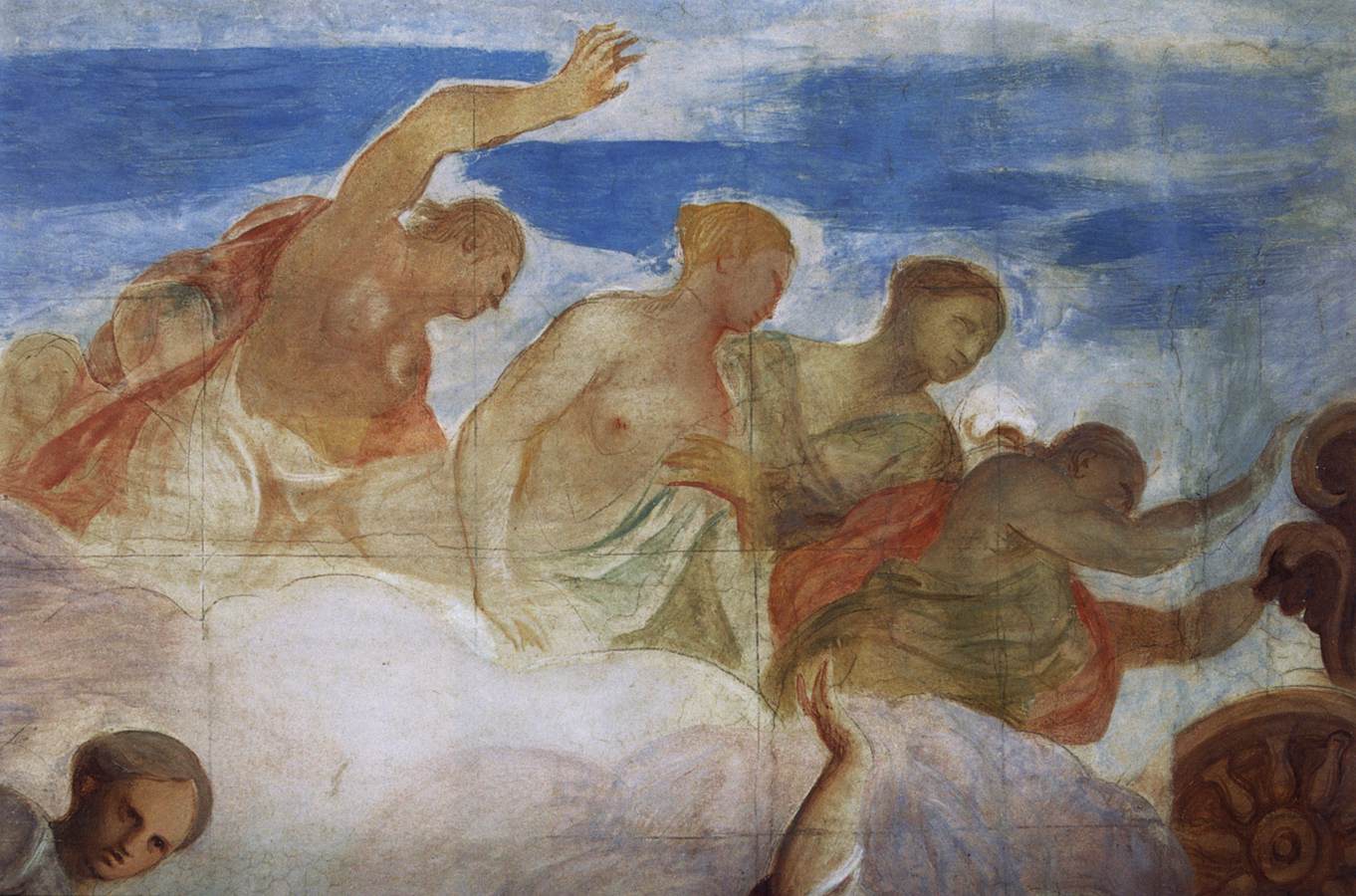 Phoebus with the Hours (detail)