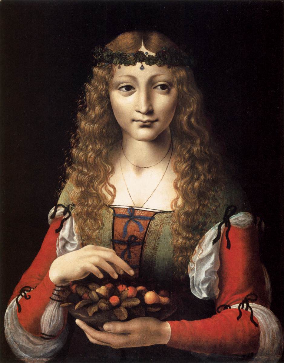 Girl with Cherries