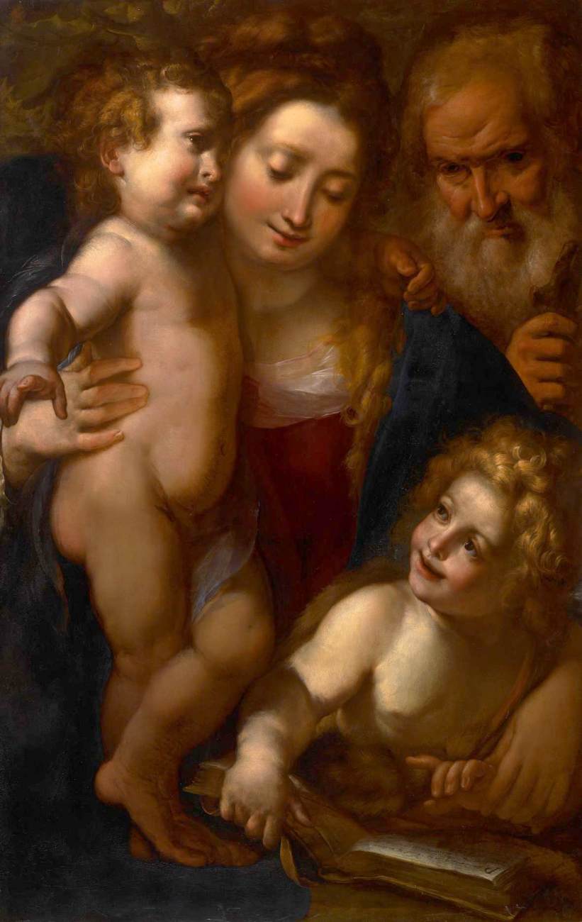 Holy Family with the Young St John the Baptist