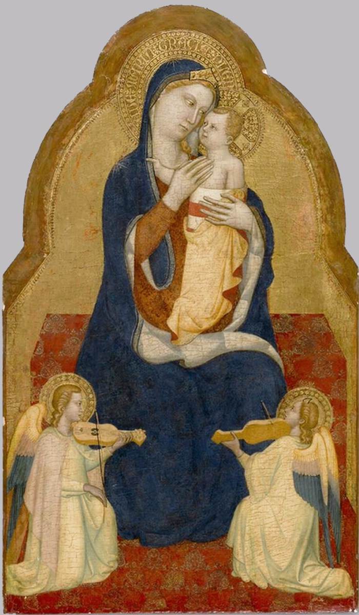 Madonna and Child with Angels
