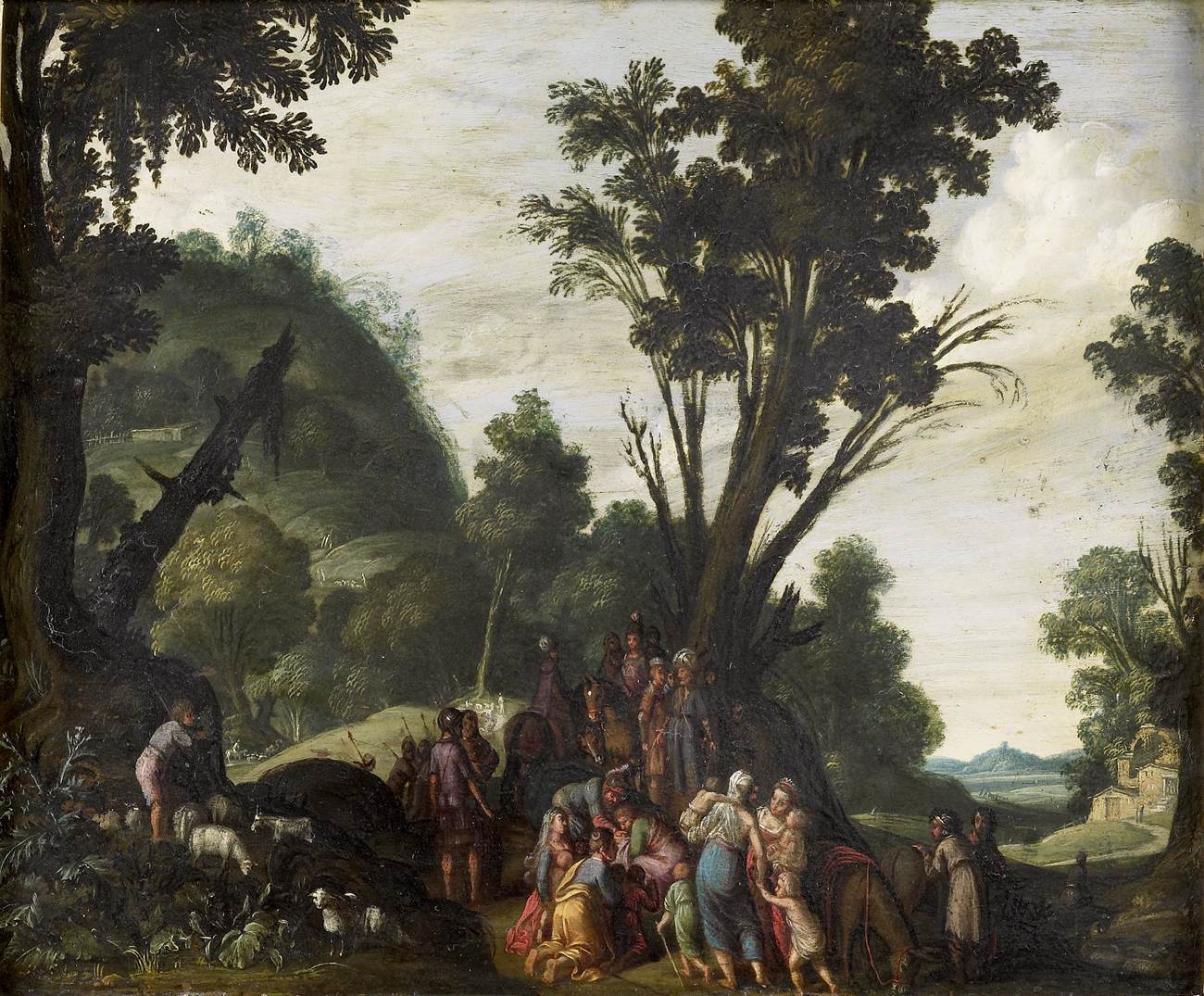 Meeting of Jacob and Esau