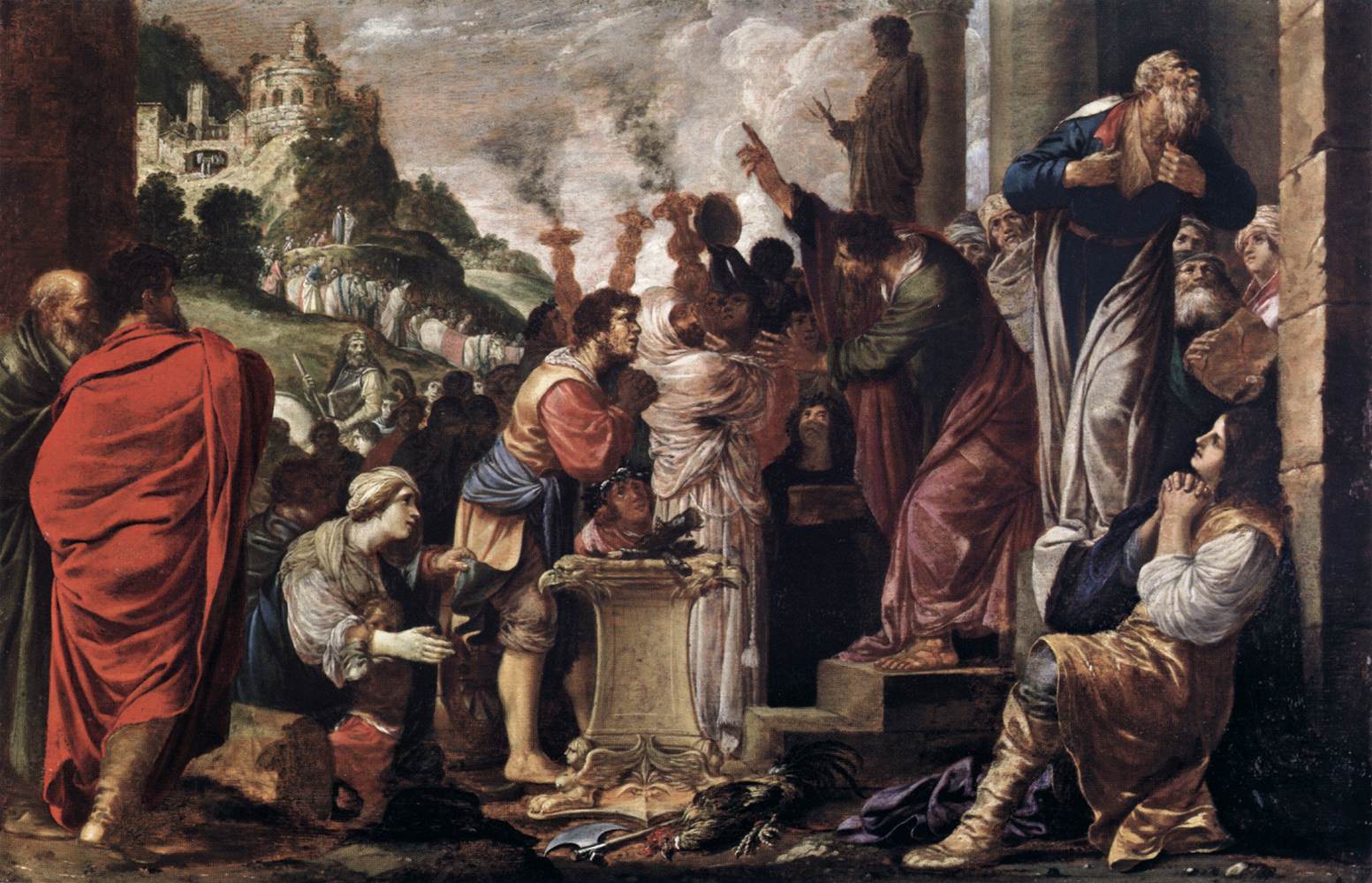 Paul and Barbabas at Lystra