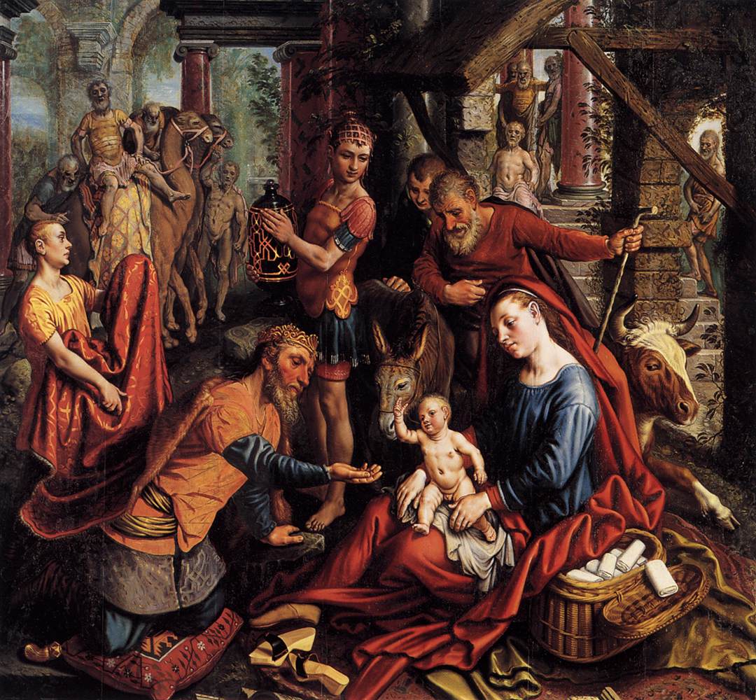 Triptych with the Adoration of the Magi (central panel)