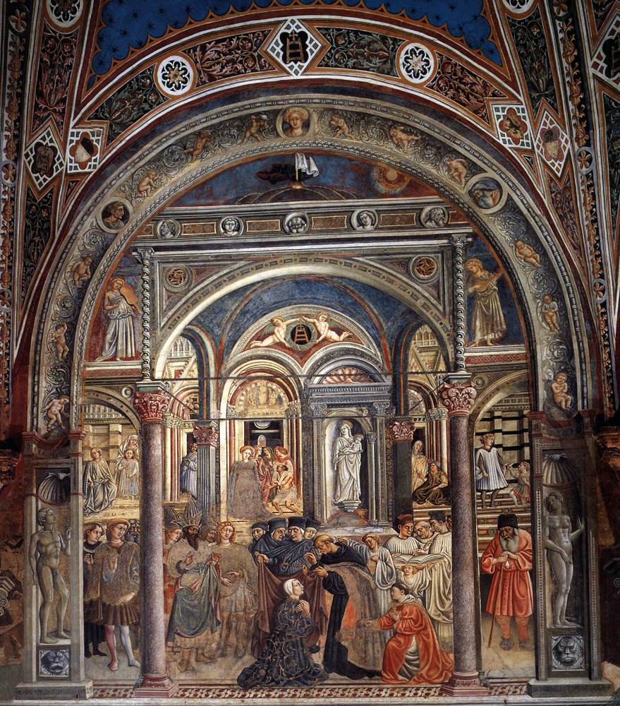 Agostino Novello Installing the First Rector