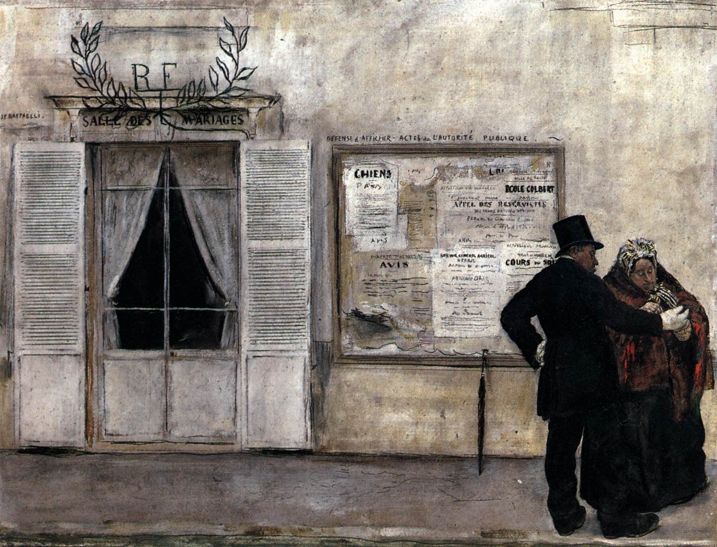 Waiting Wedding Guests