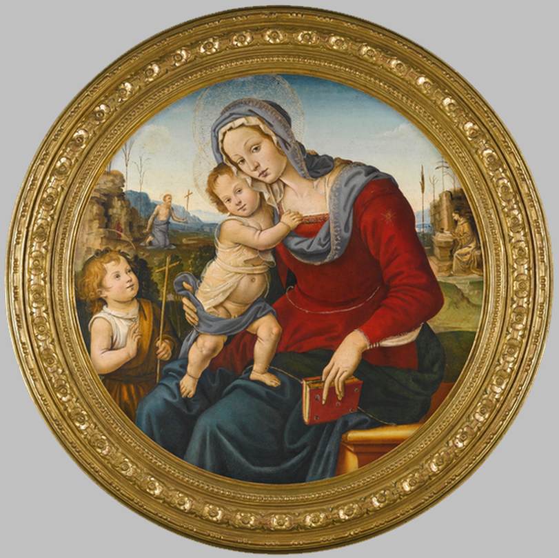 Virgin and Child with the Infant St John the Baptist