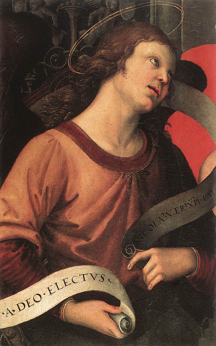 Angel (fragment of the Baronci Altarpiece)