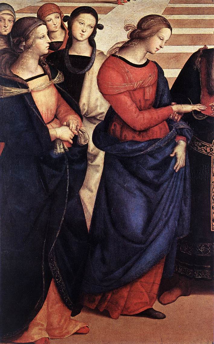 Sposalizio (detail)