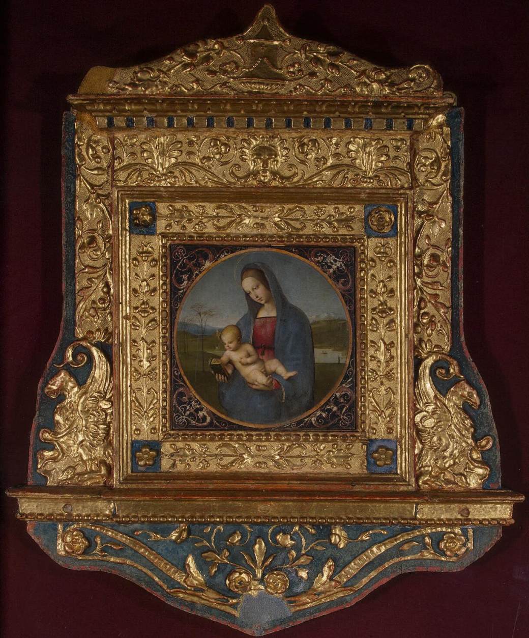 Conestabile Madonna (with frame)