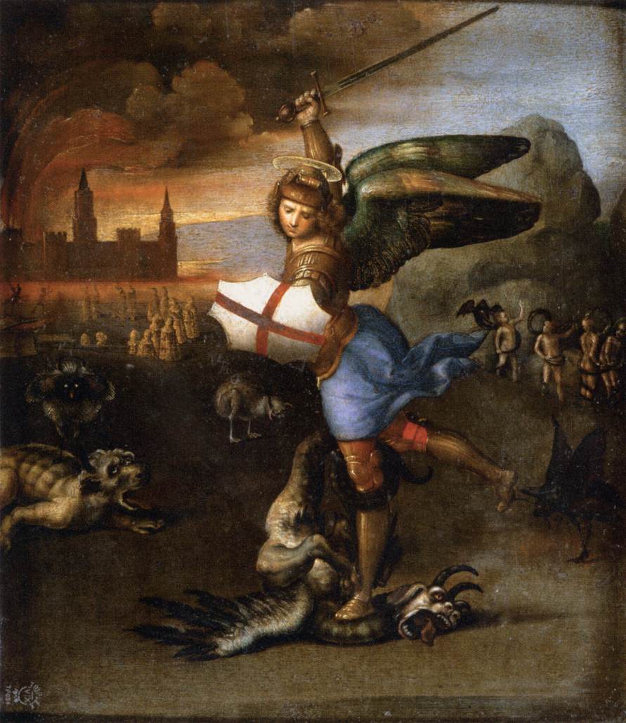 St Michael and the Dragon