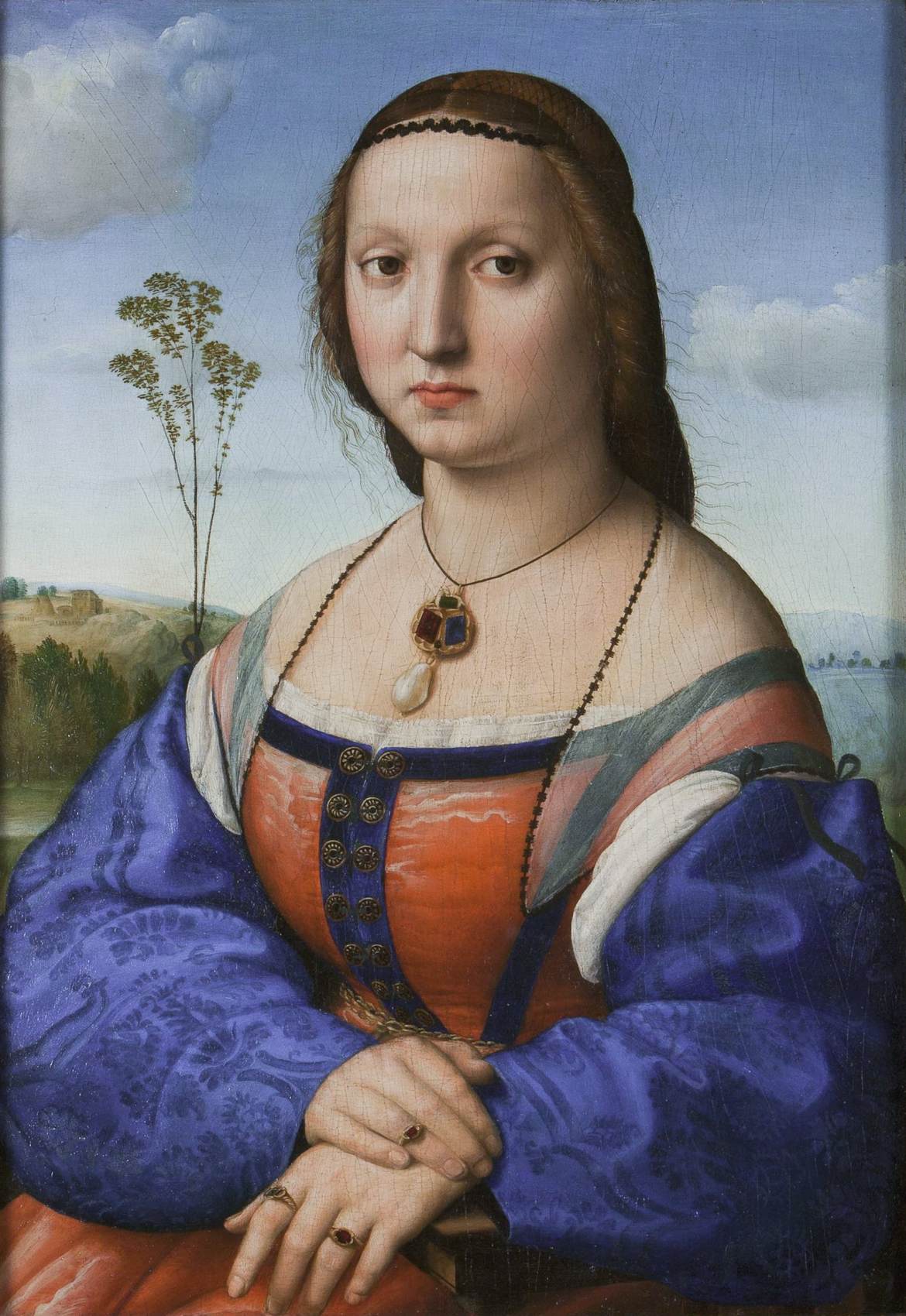 Portrait of Maddalena Doni