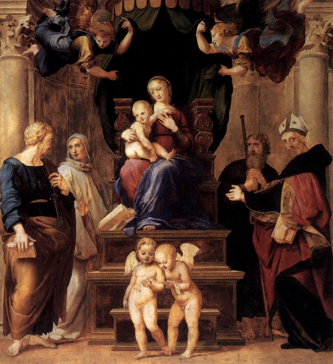 Madonna del Baldacchino (detail)