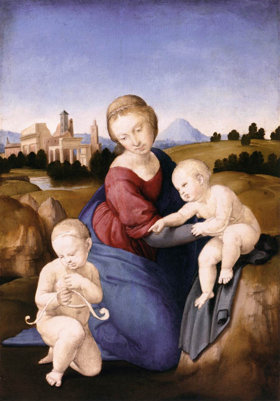 Madonna and Child with the Infant St John