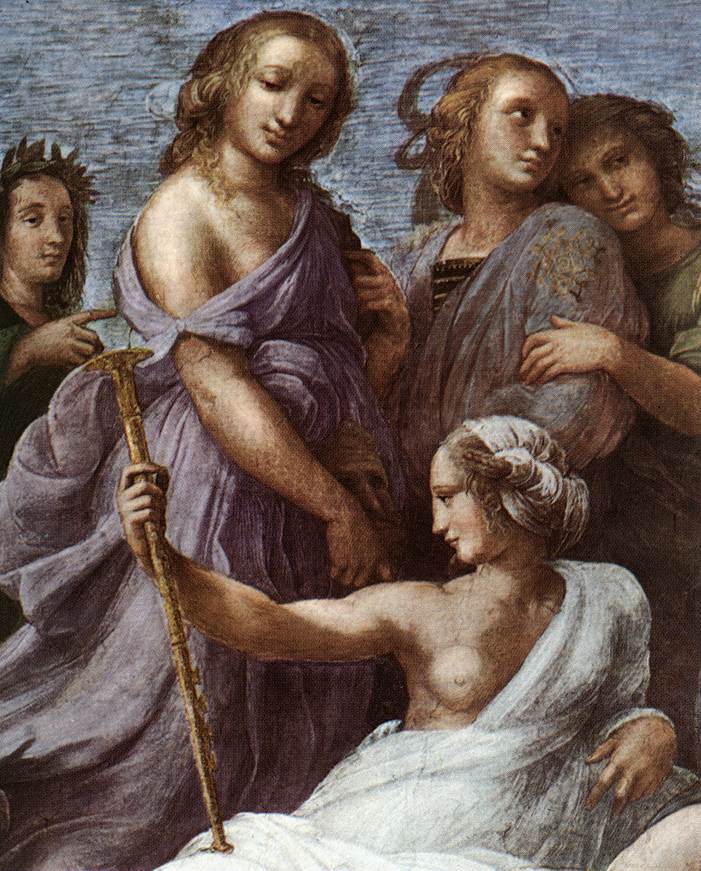 The Parnassus (detail)