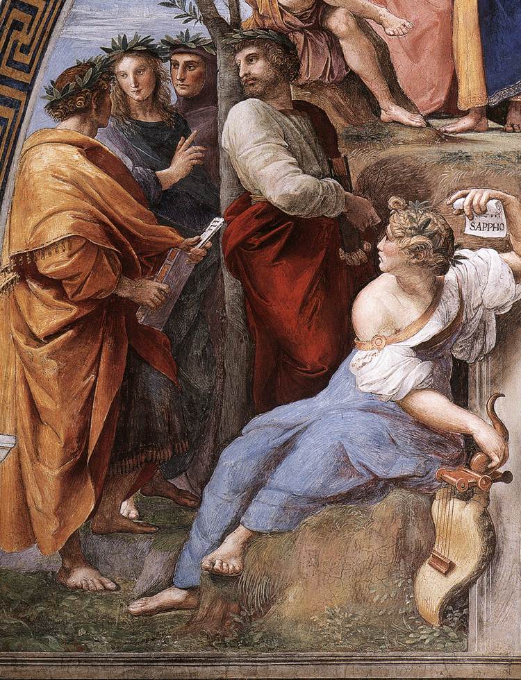 The Parnassus (detail)