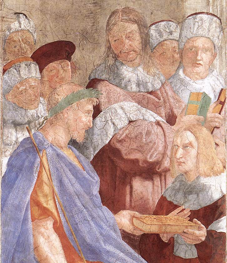 Justinian Presenting the Pandects to Trebonianus (detail)