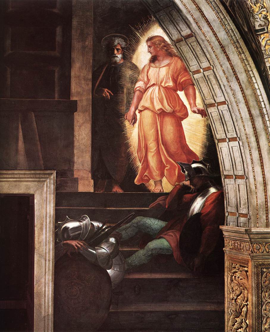 The Liberation of St Peter (detail)