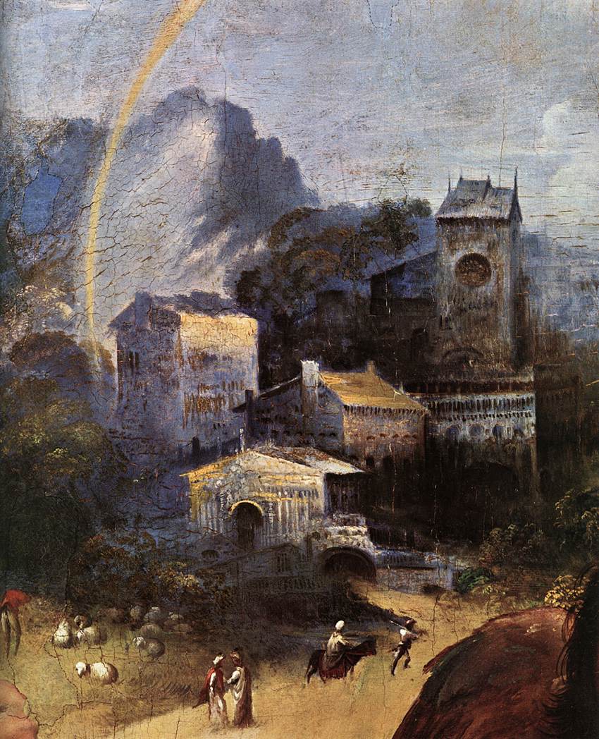 The Madonna of Foligno (detail)