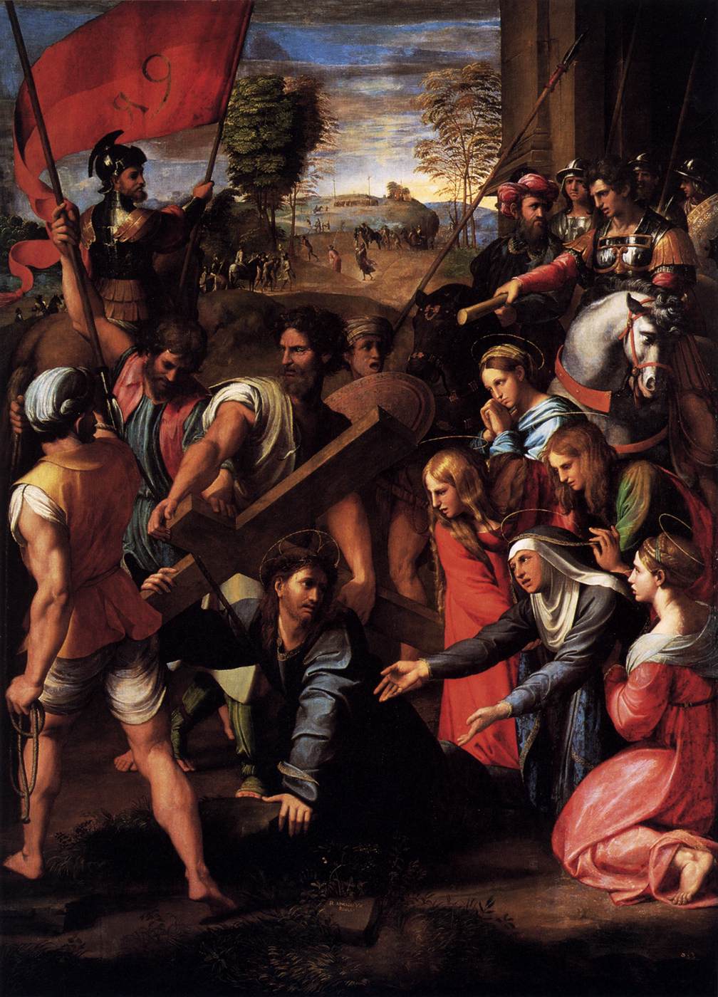 Christ Falls on the Way to Calvary